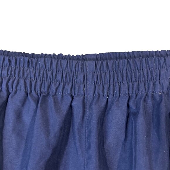 Reebok Boys Size 8 Breakaway Track Pants Snap Legs Elastic Waist Navy GUC - Picture 2 of 11